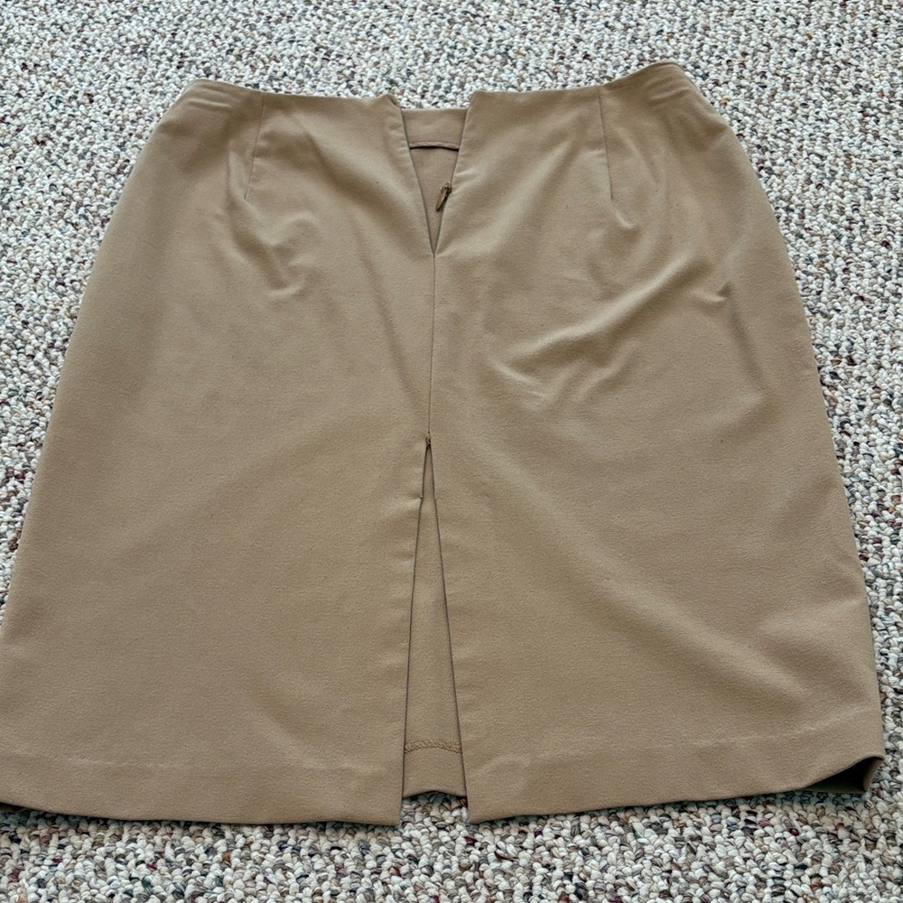 The Limited Tan Project Skirt. 2